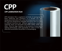 CPP LAMINATION FILM